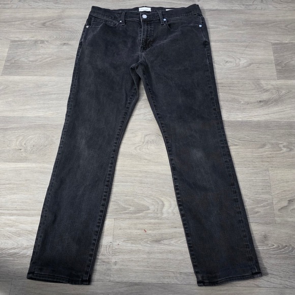 FRAME‎ L'Homme Skinny Jeans Black Wash Denim Slim Fit Casual Size 36 - Picture 1 of 8